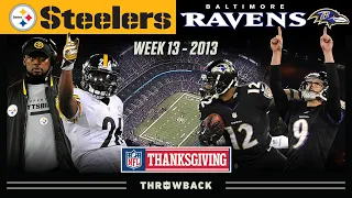 Classic Rivalry Finish to Thanksgiving Night! (Steelers vs. Ravens 2013, Week 13)