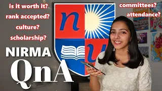 Nirma University QnA | Answering your questions on Nirma | All about Nirma University | Ananta Vyas