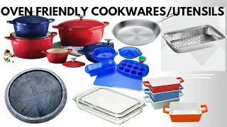 oven friendly cookware/ Utensils