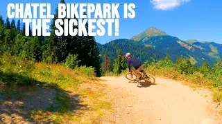 AN AVERAGE DAY AT CHATEL BIKEPARK