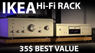 IKEA Hi-Fi RACK 35$ Best Value AMAZING Sounding Audiophile DIY Hi-End RACK CLEAR Sound HOW TO MAKE