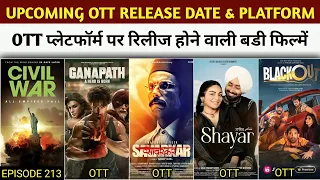 Upcoming OTT Release Movies | Ganapath OTT | Shayar OTT | Civil War OTT | Blackout OTT Jio | Netflix