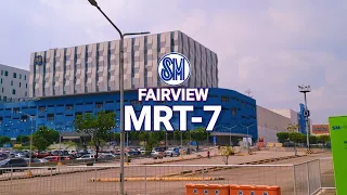 MRT-7 SM Fairview (Mindanao Avenue, Regalado Highway Station) Construction Update