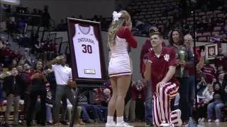 Watch Indiana’s Collin Hartman propose to girlfriend on ‘Senior Night’