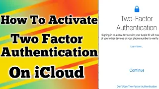 How To Activate Two Factor Authentication On Apple ID For Security