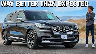 2022 Lincoln Aviator Black Label Review - Much Nicer Than You'd Expect