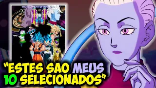 Este é o TIME do Universo 7 para o Torneio do Poder 2 da NOVA temporada!