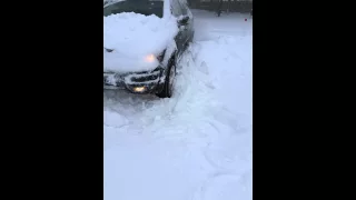 Xc90 in snow