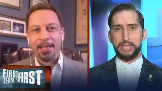Chris Broussard believes Clippers will win tonight but fall to Lakers | NBA | FIRST THINGS FIRST