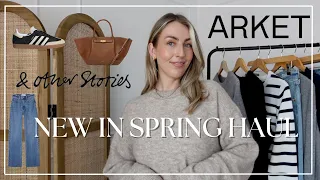 WHAT'S NEW IN MY WARDROBE| ARKET, &OTHERSTORIES, ABERCROMBIE SPRING HAUL| Katie Peake