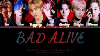 Wayv - Bad Alive (English version.) (Color Coded Lyrics)