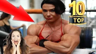 Top 10 Female Bodybuilders With Biggest Biceps Full HD 2018