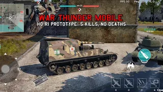 Ho-Ri Prototype: 5 kills, no deaths - War Thunder mobile