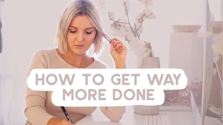 How to Be WAY More Productive ☀️ The Productivity Guide P2