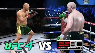 Comparing Tyson Fury in ESports Boxing Club & UFC 4! (ESBC vs UFC 4)
