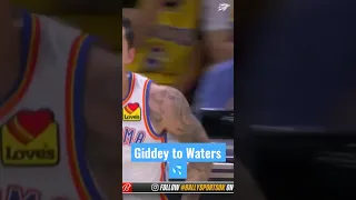 Giddey Finds Waters to Beat Buzzer in 3rd! 💦 | #NBA #OKCThunder #Shorts