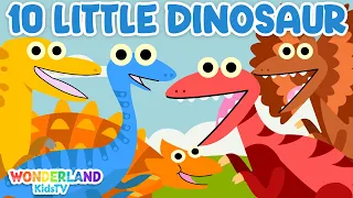 10 little dinosaur - Baby Songs - Nursery Rhymes & Kids Songs | #nurseryrhymes #wonderland