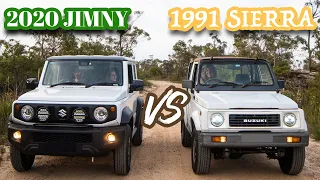 2020 Jimny VS 1991 Suzuki Sierra