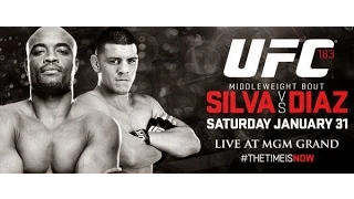 UFC 183 - Anderson Silva vs Nick Diaz Luta completa