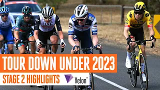 Tour Down Under 2023 | Stage 2 Highlights