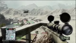 Sniper montage - Battlefield: Bad Company 2- Beta Gameplay (HD)