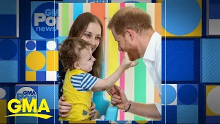 Prince Harry opens new wing at children's hospital his mom visited 30 years ago | GMA