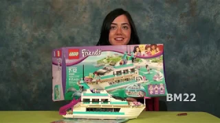 LEGO Friends Dolphin Cruiser set 41015 Brick Toy Review