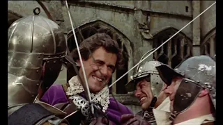 The Moonraker(1958) Anthony Dawlish, Harcourt & Charles Stuart vs.  Roundhead Troopers