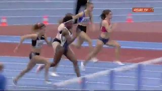 Sätra GP 2020 - 60m hurdles, woman - Anja Lukić 8,31s