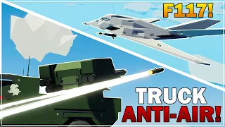 Stealth Fighter ATTACK & AA TRUCK MISSILES In Stormworks!