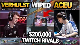 Verhulst wiped ACEU and HAL IN $200,000 TWITCH RIVALS TOURNAMENT..  !! FIRST TIME DEATHMATCH MODE!!