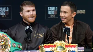 FULL CANELO ALVAREZ VS GENNADY "GGG" GOLOVKIN FINAL PRESS CONFERENCE & FACE - OFF