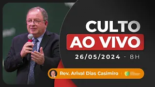 Culto das 8h AO VIVO - Igreja Presbiteriana de Pinheiros | Pr. Arival Dias Casimiro