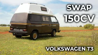 VW VOLKSWAGEN T3  SWAP - 1.9 TDI - 150CV - DR.WAGEN