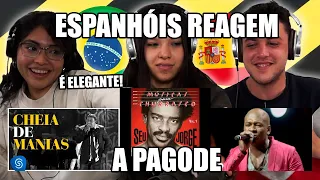 ESPANHÓIS REAGEM A PAGODE (RAÇA NEGRA, SEU JORGE) [VÍDEO CORTADO]