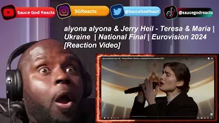 alyona alyona & Jerry Heil - Teresa & Maria | Ukraine 🇺🇦 | National Final Eurovision 2024 | REACTION