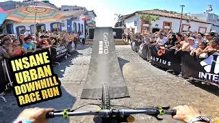 INSANE URBAN MTB DOWNHILL IN MEXICO - FULL RACE RUN