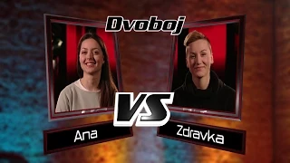 Zdravka vs. Ana: "Bleeding Love" - The Voice of Croatia - Season1 - Battle4