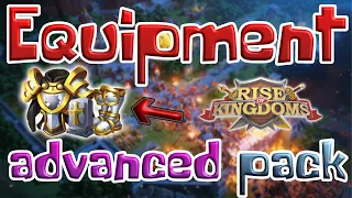 Equipment Advanced Pack: IMPROVE YOUR COMMANDERS | Rise of Kingdoms