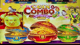 ★ALL THE POTS HAVE OPENED !!★COIN COMBO Carnival Cow Slot (SG) ☆$125 Free Play☆栗スロ Yaamava'