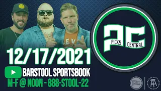 Barstool Sports Picks Central with Brandon Walker || Friday, December 17, 2021