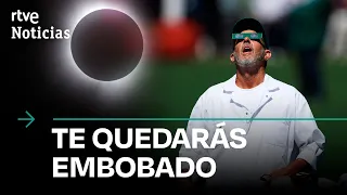 ECLIPSE TOTAL: Las MEJORES IMÁGENES que ha dejado en EE.UU., MÉXICO y CANADÁ | RTVE