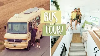 FULL VAN TOUR! - How to convert a VAN to a CAMPERVAN in 6 WEEKS