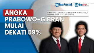 Real Count 29 Februari 2024 Pukul 16.00 WIB, Angka Prabowo-Gibran Teratas Kini Menuju 59%