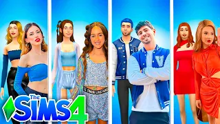 FIZEMOS A  BELINHA, VINIBUG, BIA E LUA NO THE SIMS 4 - BELINHA GAMES