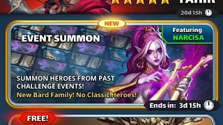 Empires & Puzzles - Bard Hero reaction/review - festival event 2 summons + bonus chests