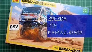 Zvezda 1/35 KAMAZ-43509 (3657) Review