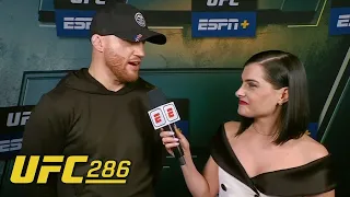 Justin Gaethje felt bored during UFC 286 win vs. Rafael Fiziev | ESPN MMA