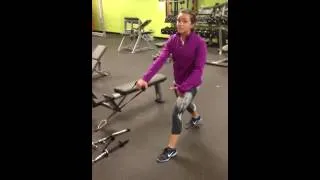 Best Weight Training Exercise for Runners: Lunge Cable Row