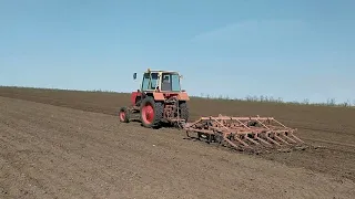 Перед посівна культивація під демо поле соняшнику